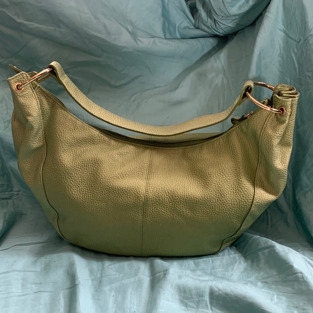 Green Hobo Shoulder Bag